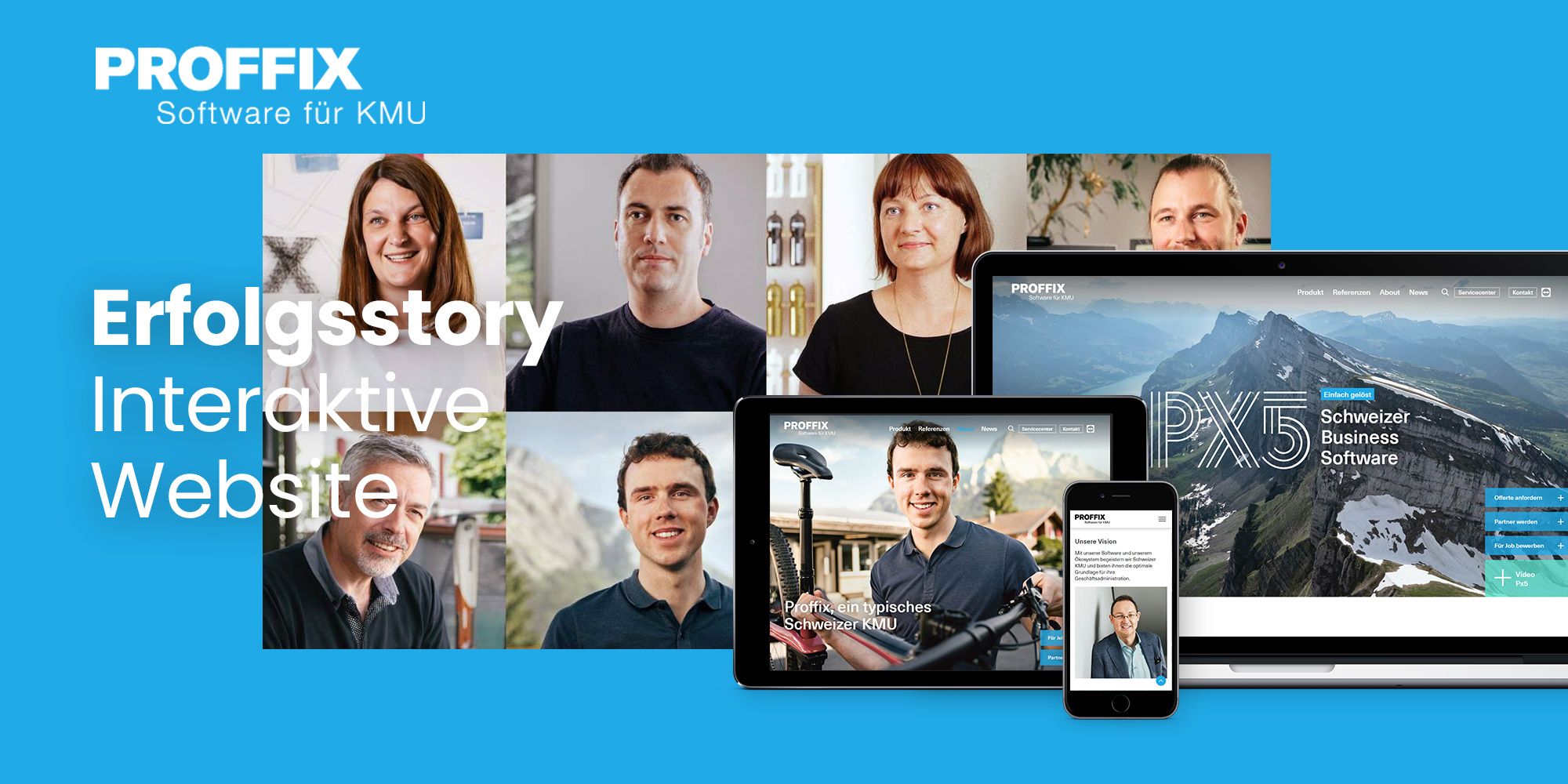 Neue Website: Erfolgsgeschichte mit Proffix